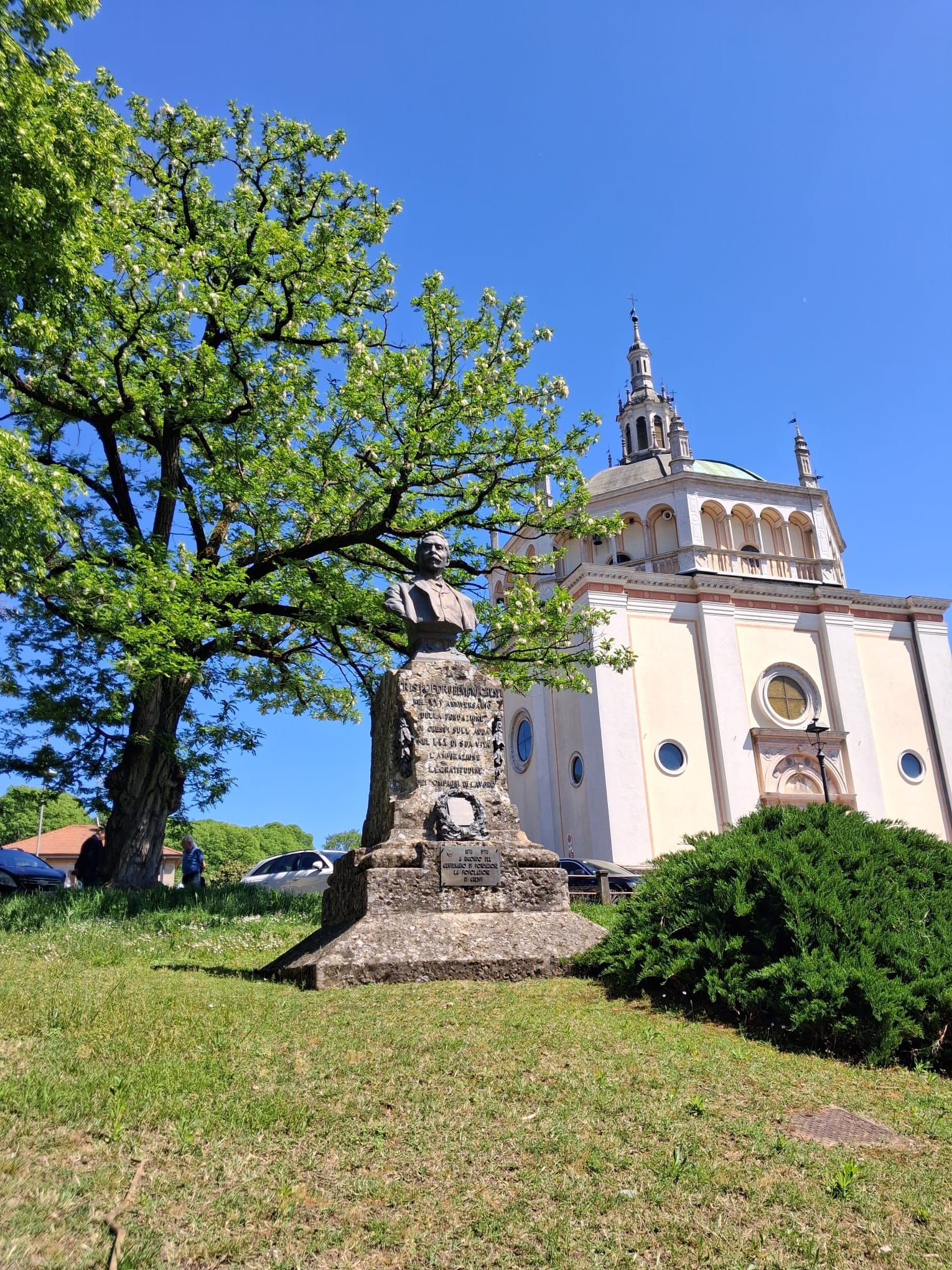 La chiesa di Credpi d'Adda