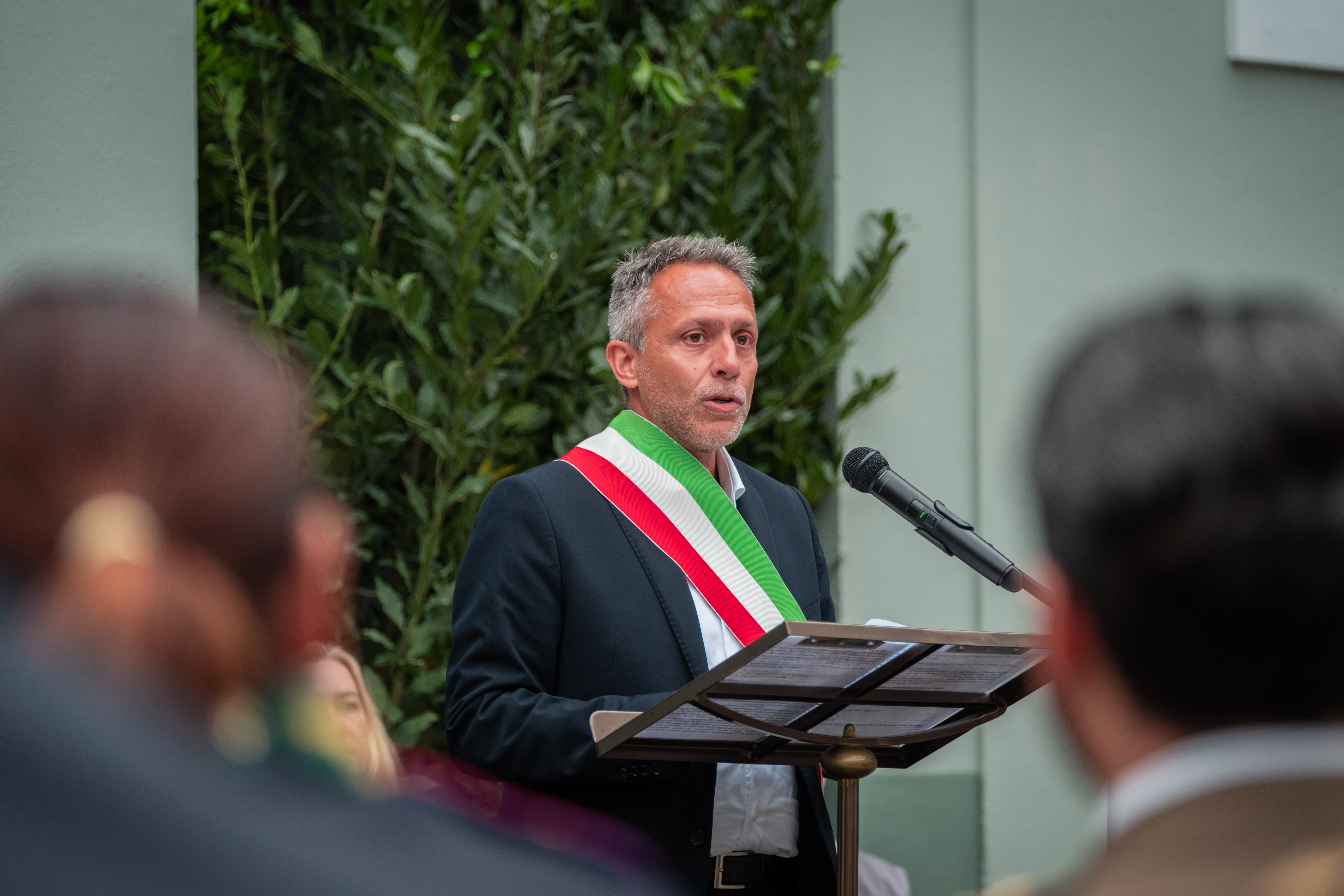 L'intervento del sindaco Virgilio [foto Diocesi di Cremona]