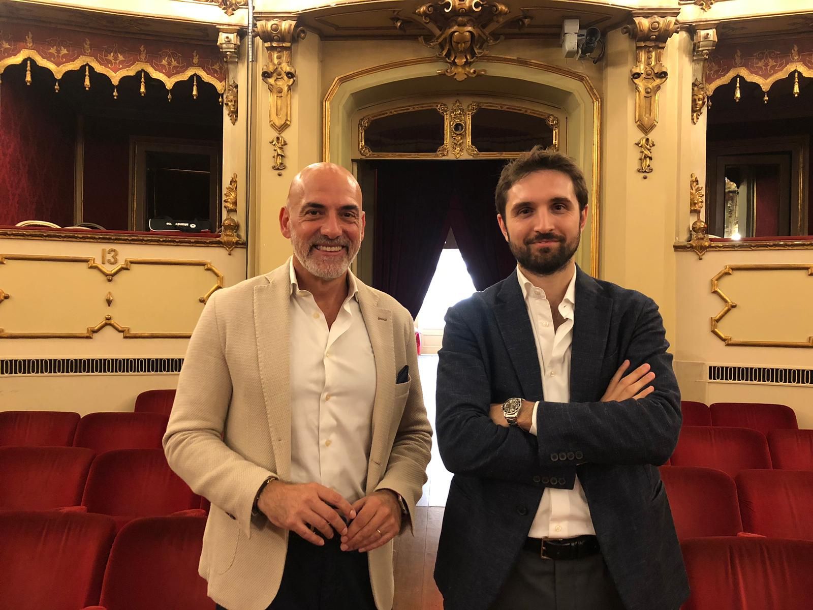Da sinistra, Andrea Cigni e Andrea Nocerino