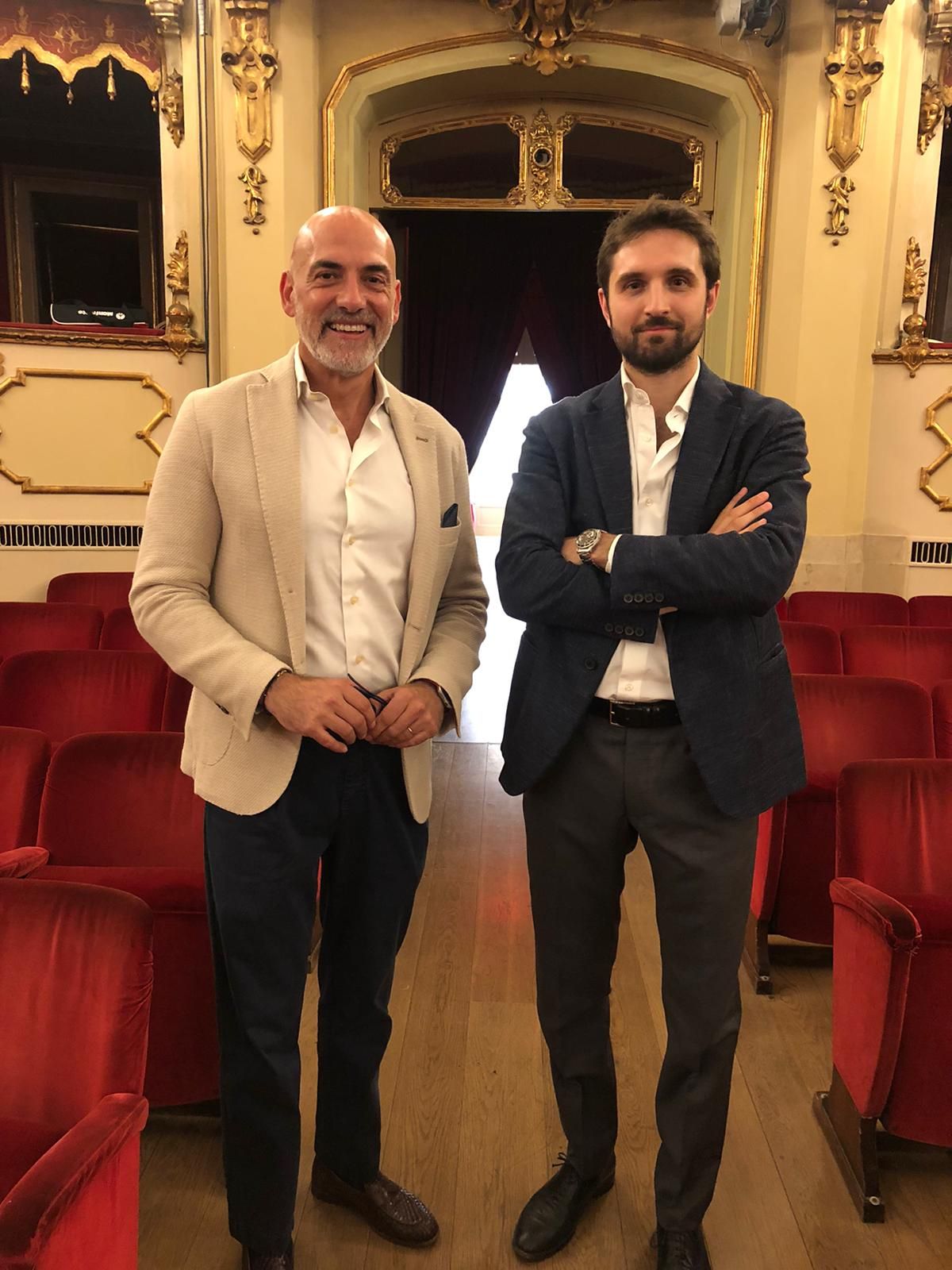Da sinistra, Andrea Cigni e Andrea Nocerino