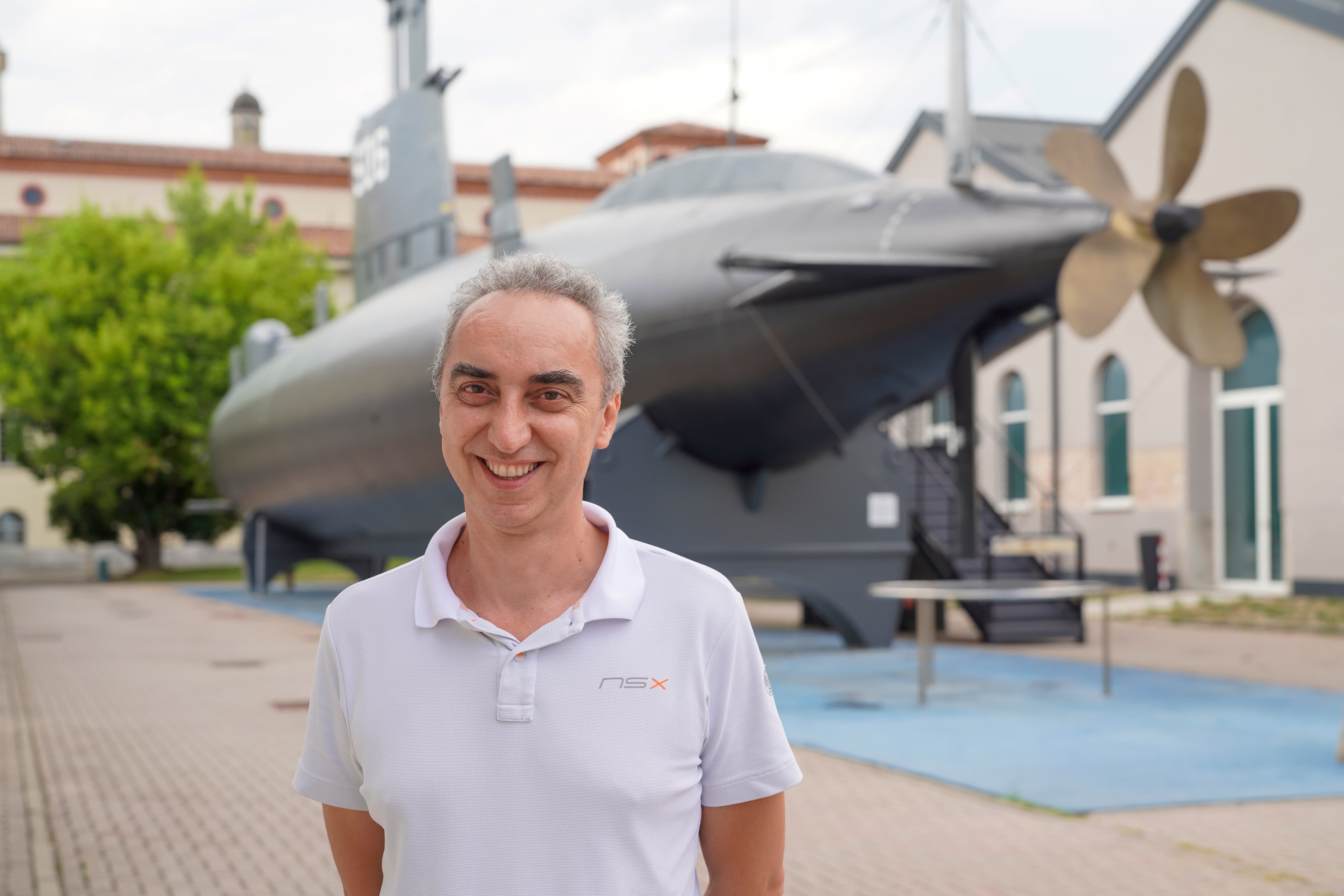 Marco Iezzi, curatore trasporti del Museo Nazionale Scienza e Tecnologia Leonardo da Vinci