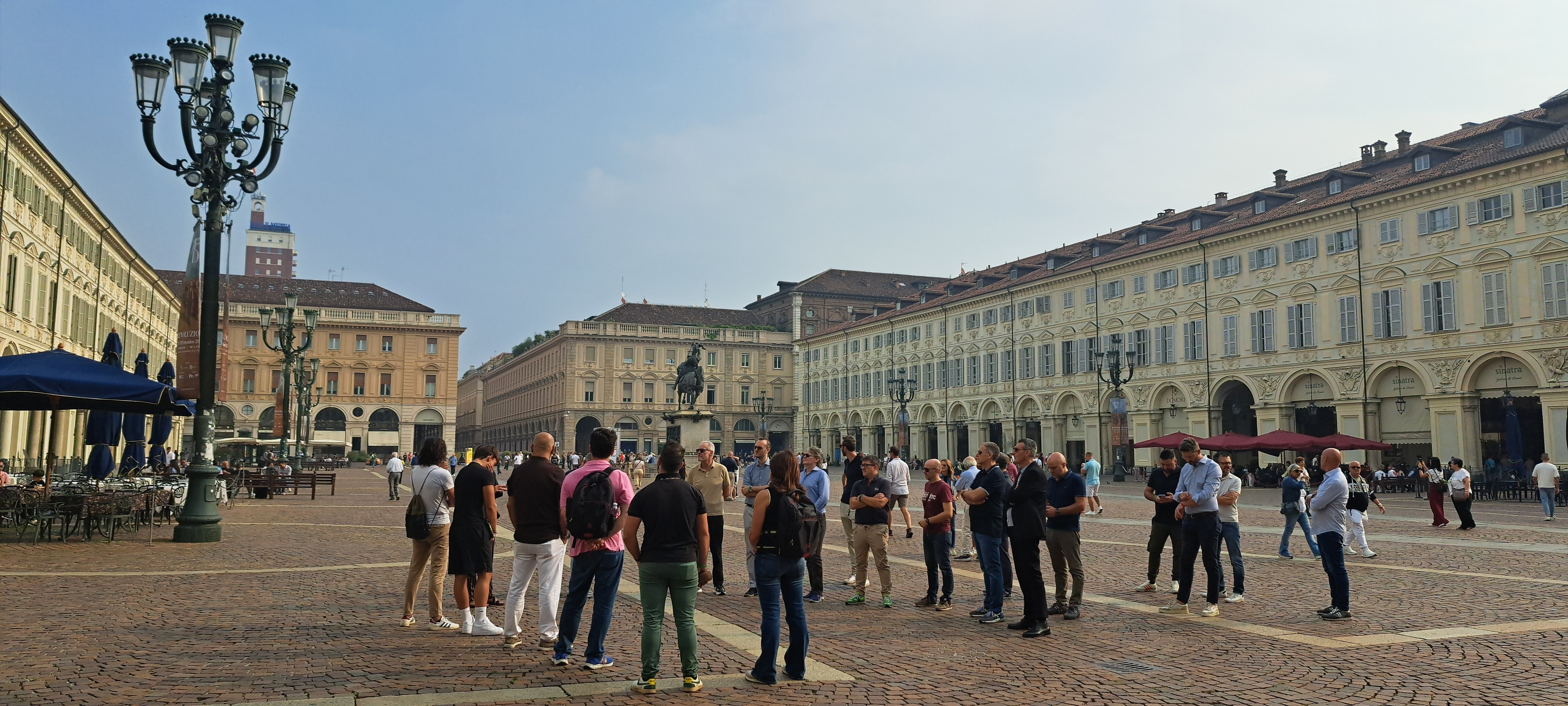 La visita al centro di Torino