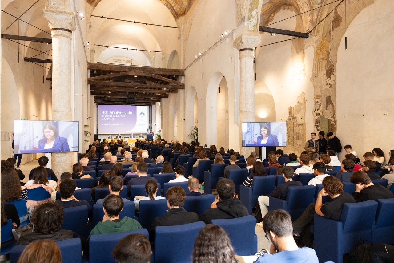40°anniversario Università Cattolica a Cremona