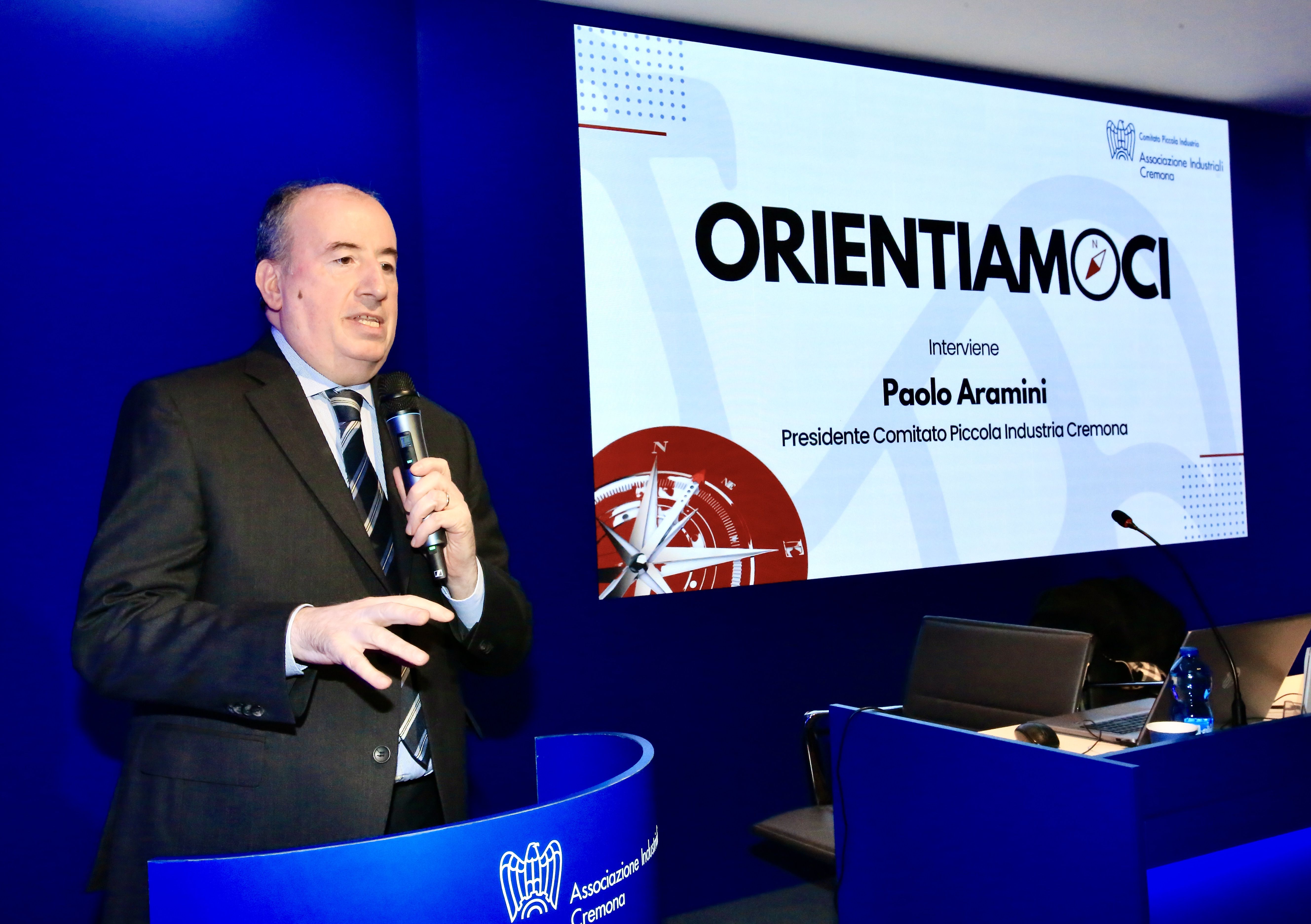 Paolo Aramini, presidente della Piccola Industria di Cremona