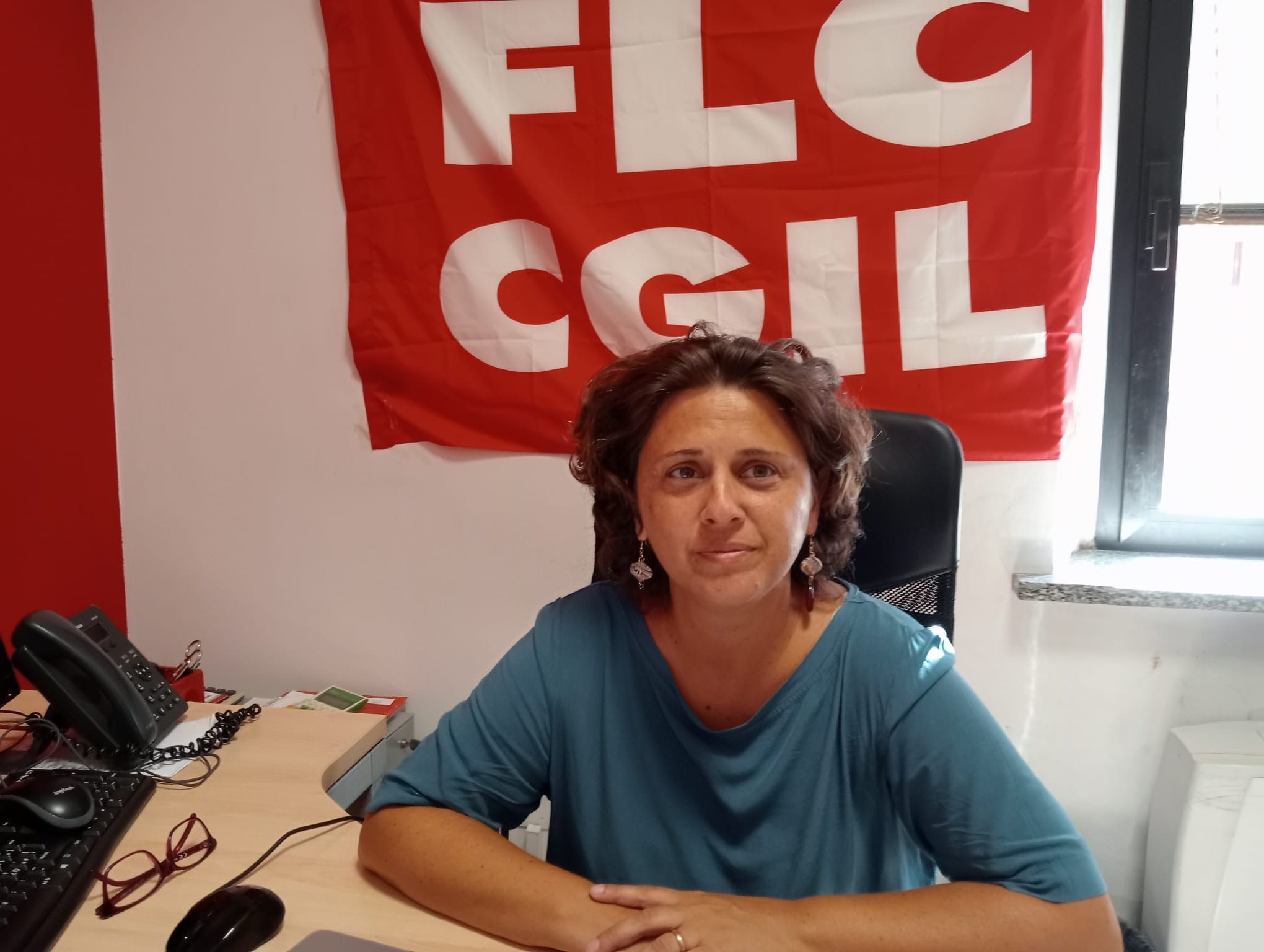 Alba Caridi, Segretaria Generale della FLC CGIL
