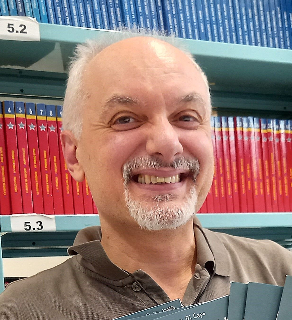 Michele Ginevra, coordinatore del Centro Fumetto "A. Pazienza" [foto Fabio Canesi]