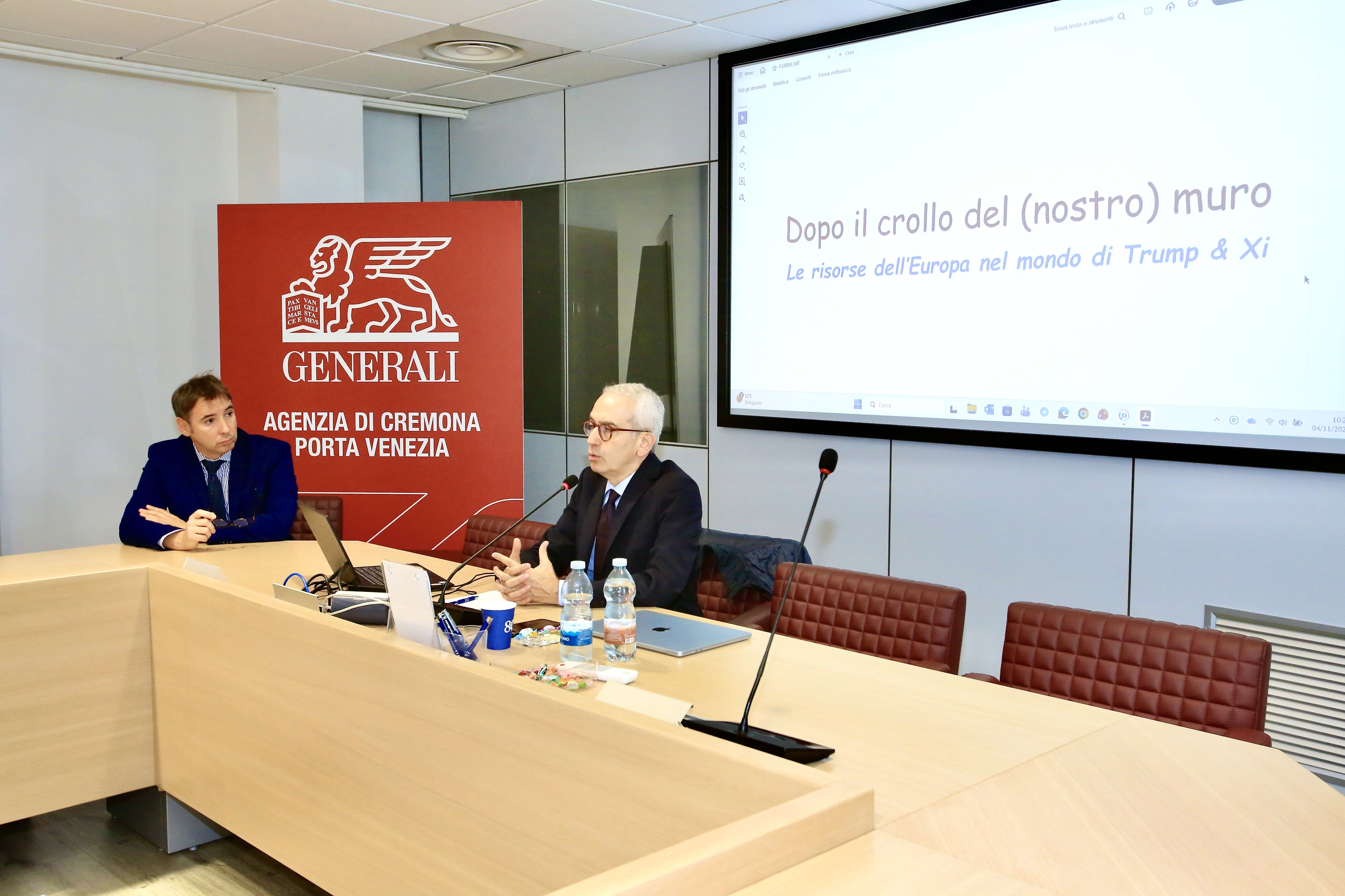 Francesco Cozzoli e Federico Fubini