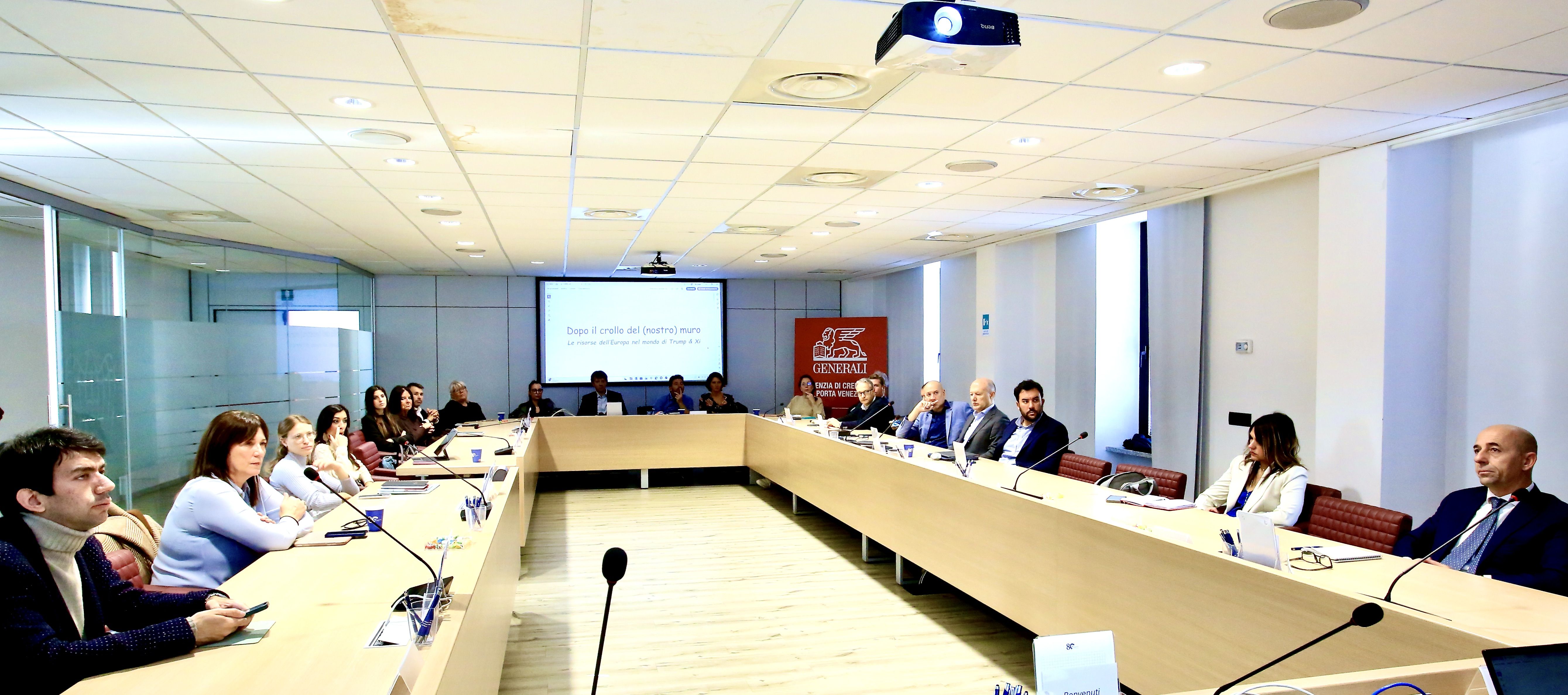 Workshop "Dopo il crollo del (nostro) muro, le risorse dell'Europa nel mondo di Trump e XI"