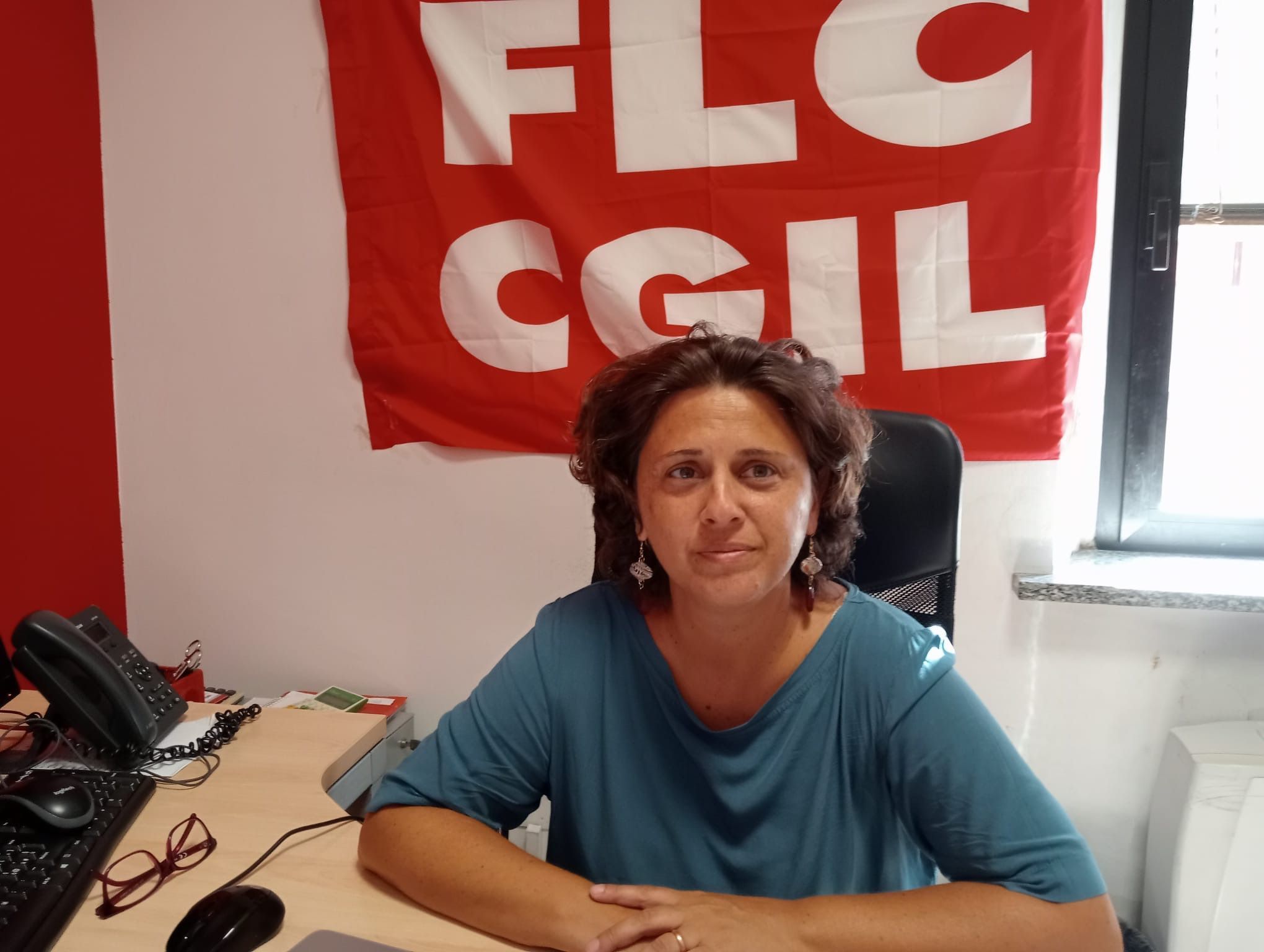 Alba Caridi, Segretaria Generale della FLC CGIL