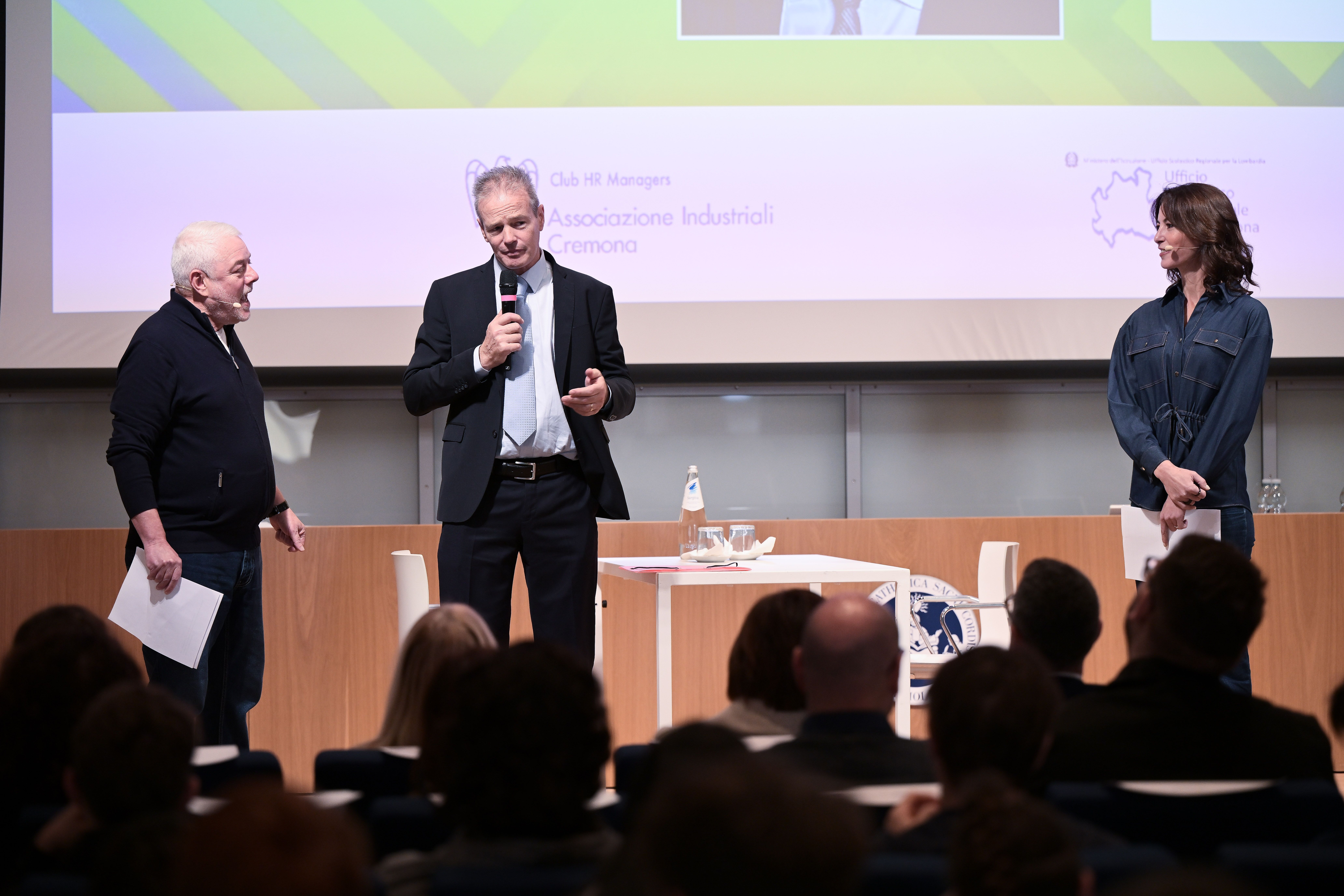 Paolo Dini, Fabrizio Zorer e Chiara Tortorella