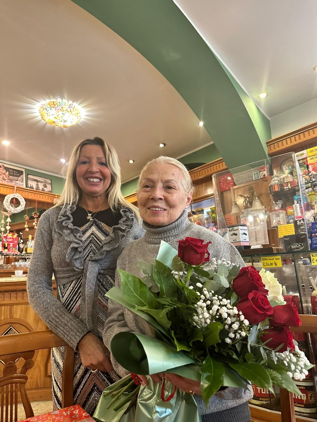 La titolare, Luisa Maglia, con la figlia Irene
