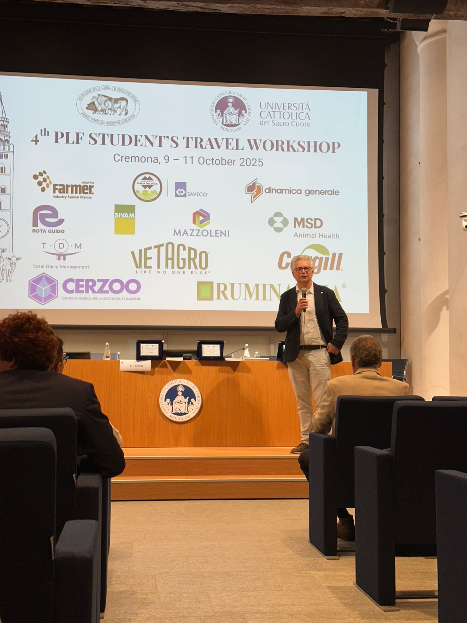 Il professor Emilio Trevisi