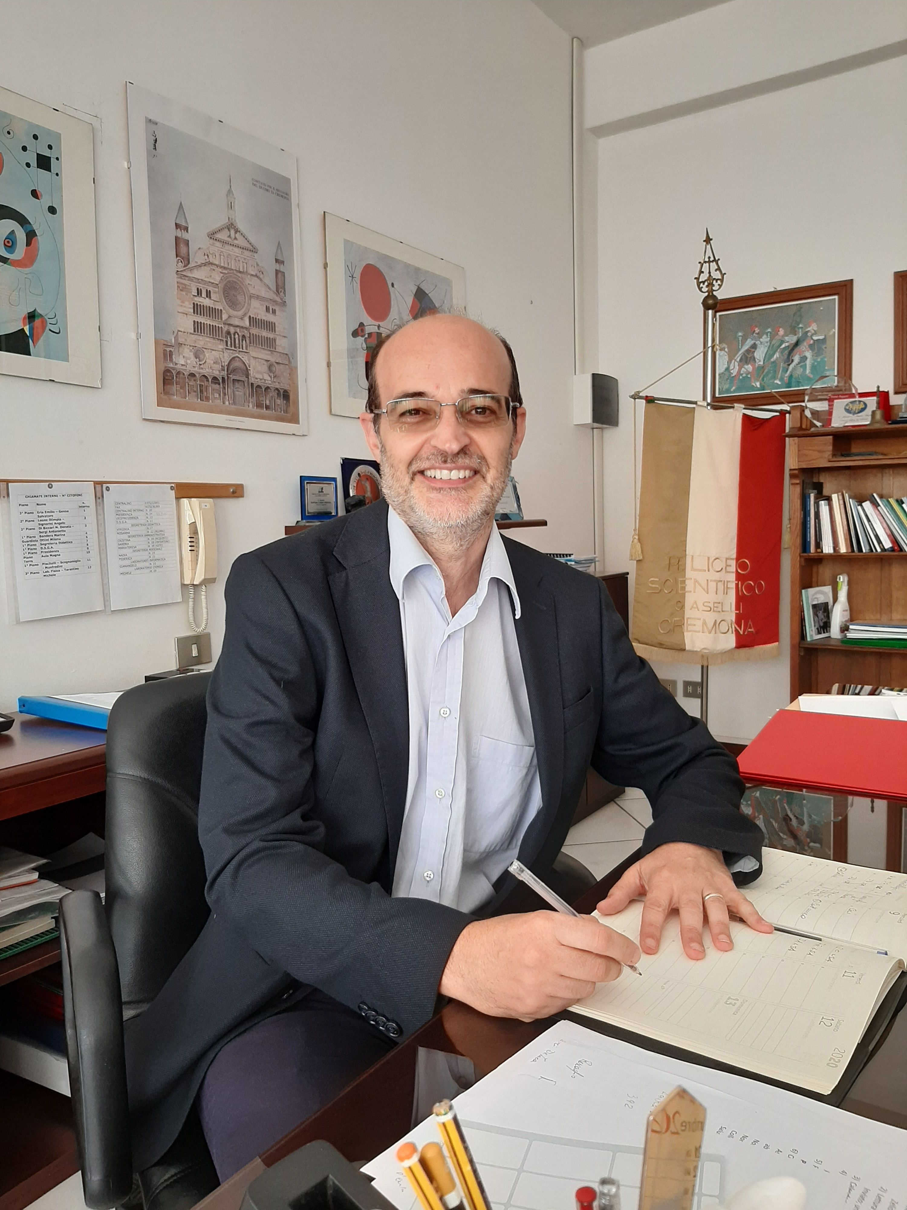 Alberto Ferrari, dirigente scolastico del liceo Scientifico Aselli