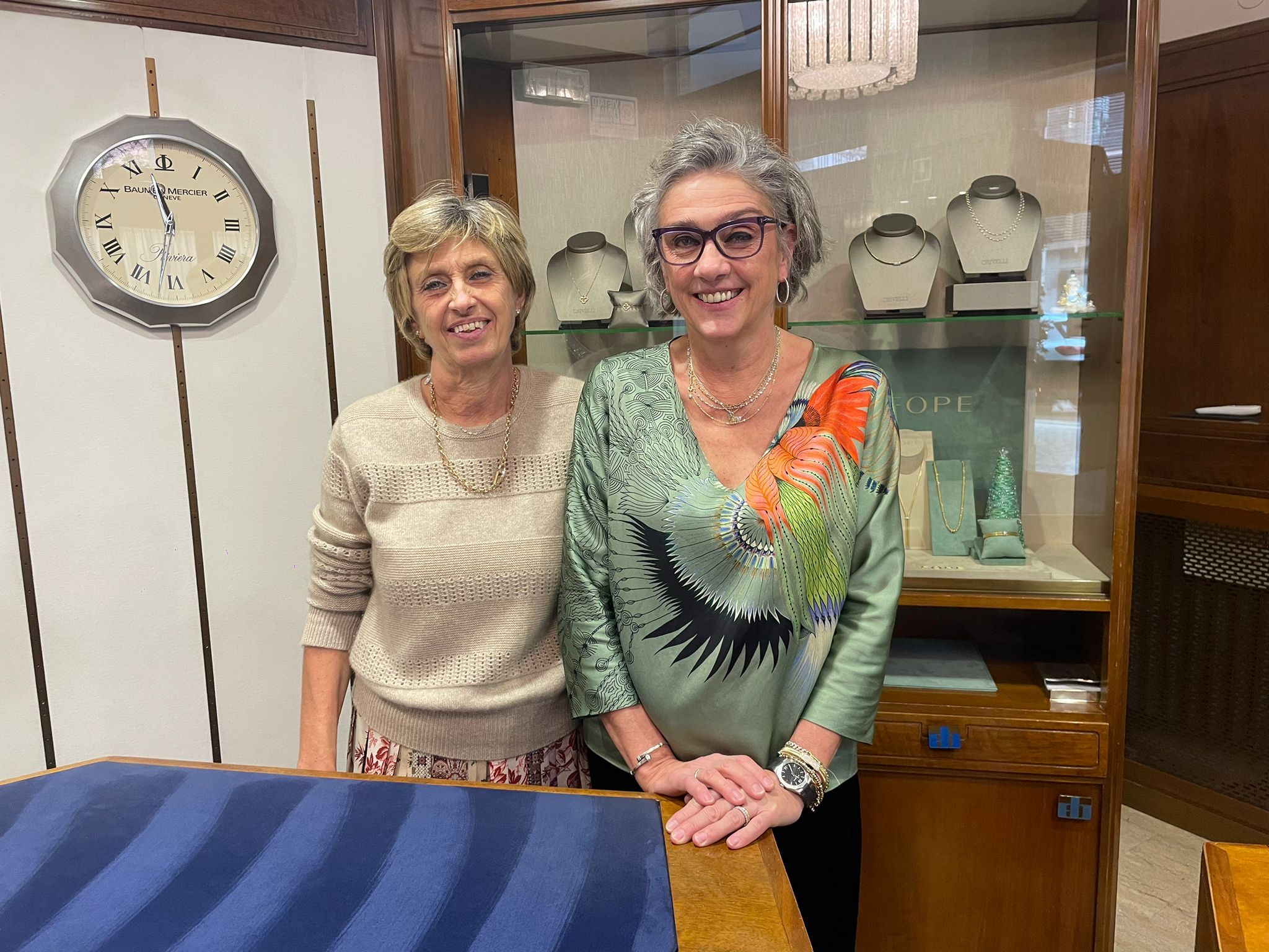 Le titolari. Da sinistra, Luisa e Claudia Bernuzzi