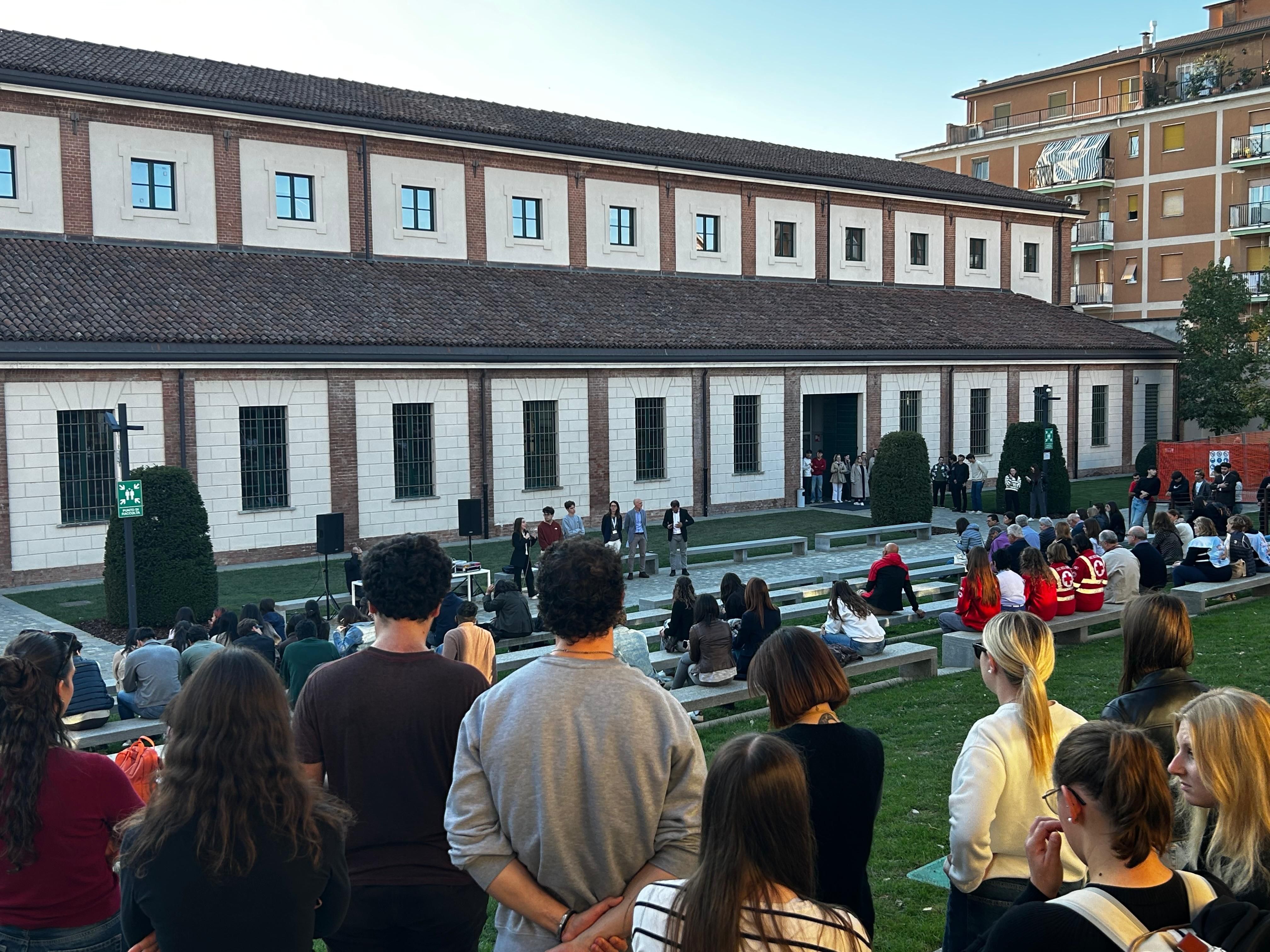 Welcome party presso il campus di Santa Monica