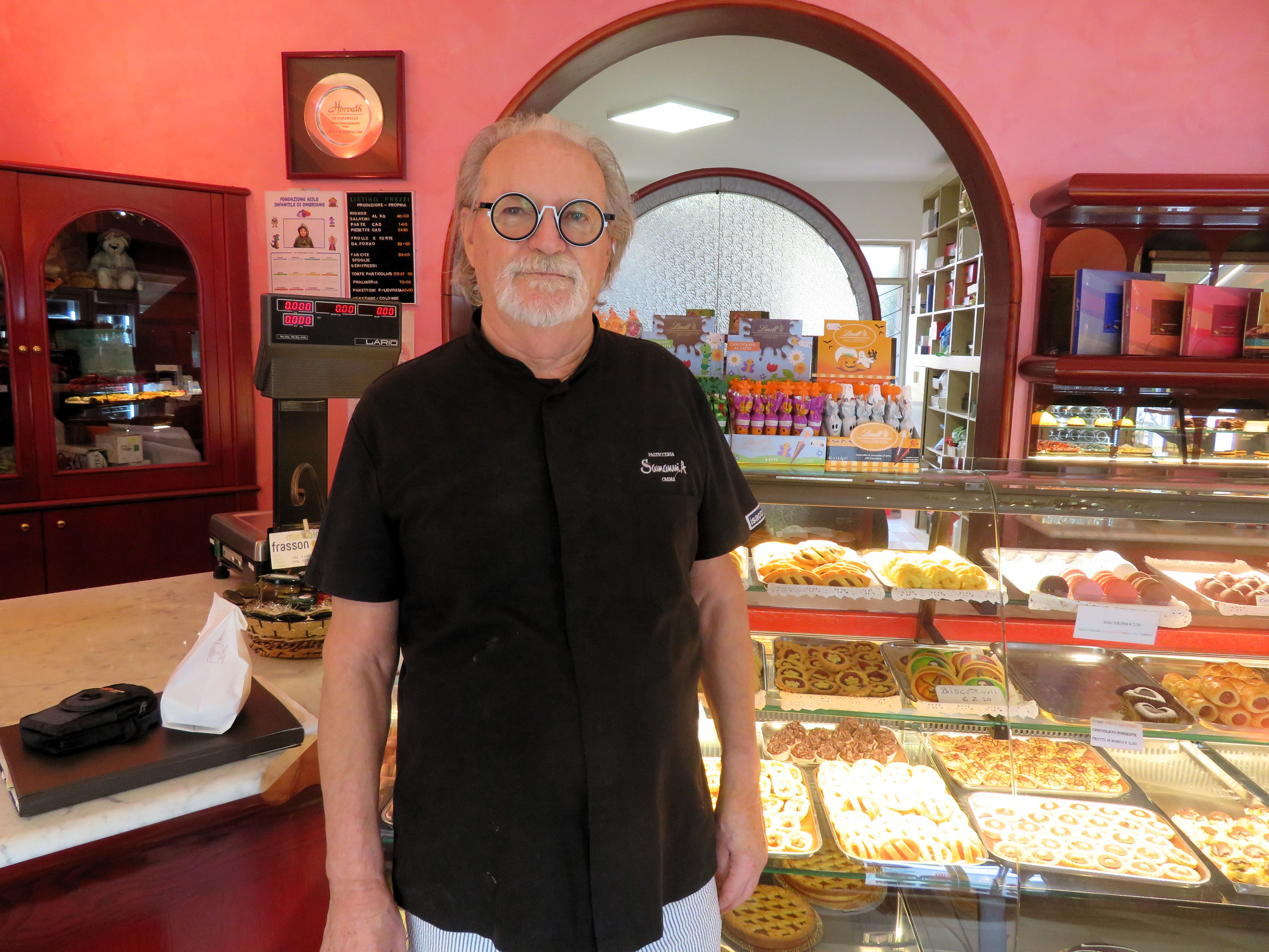 Il titolare, Antonio Samanni [foto Ardigò]