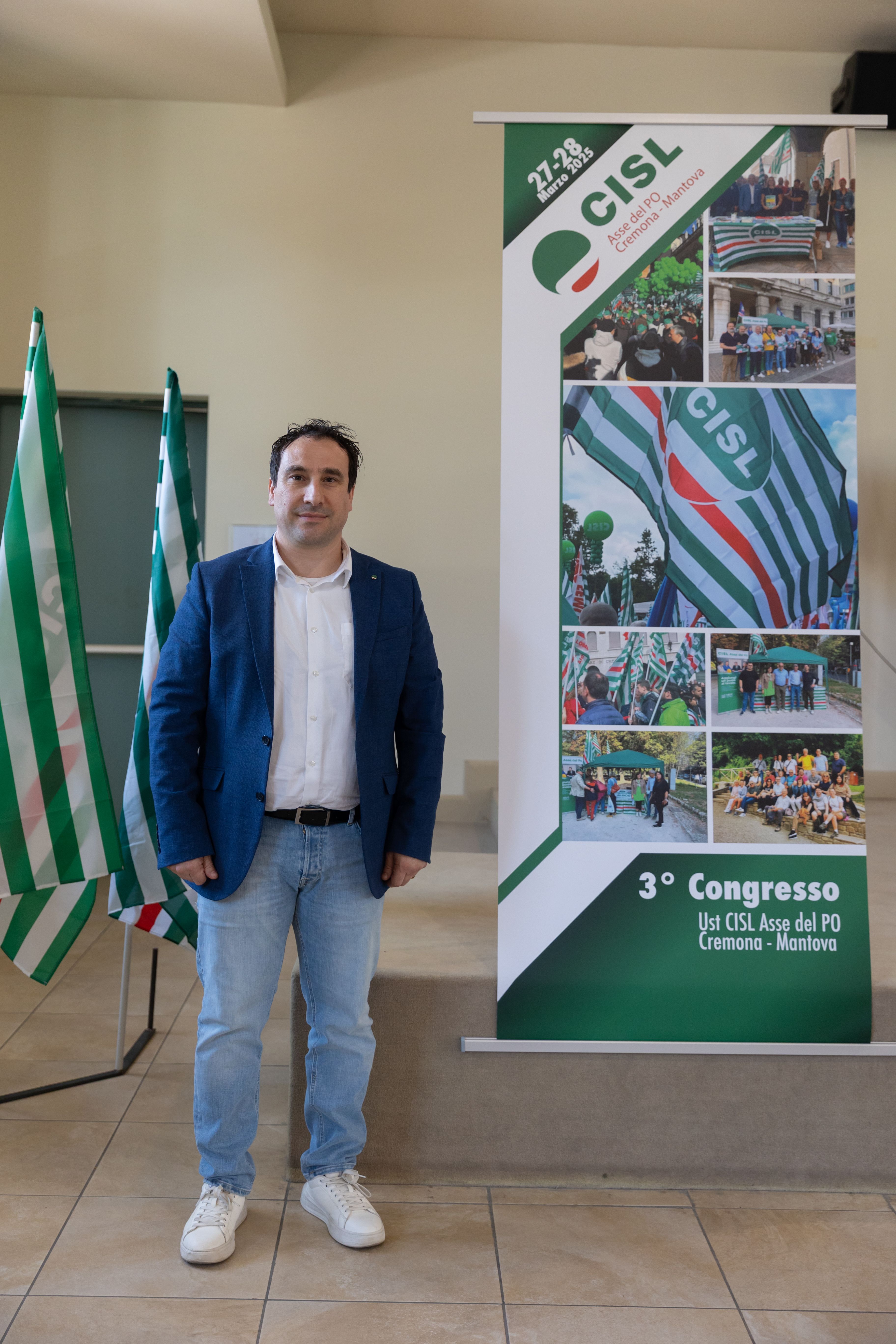Alessandro Nola, segretario generale Fistel Cisl Asse del Po&nbsp;
