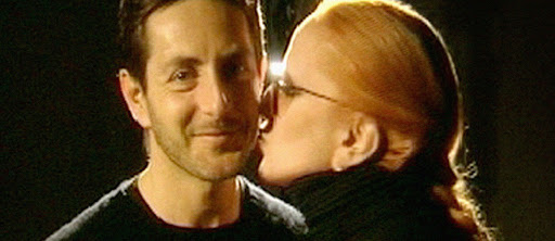 Mina, con il figlio Massimiliano Pani