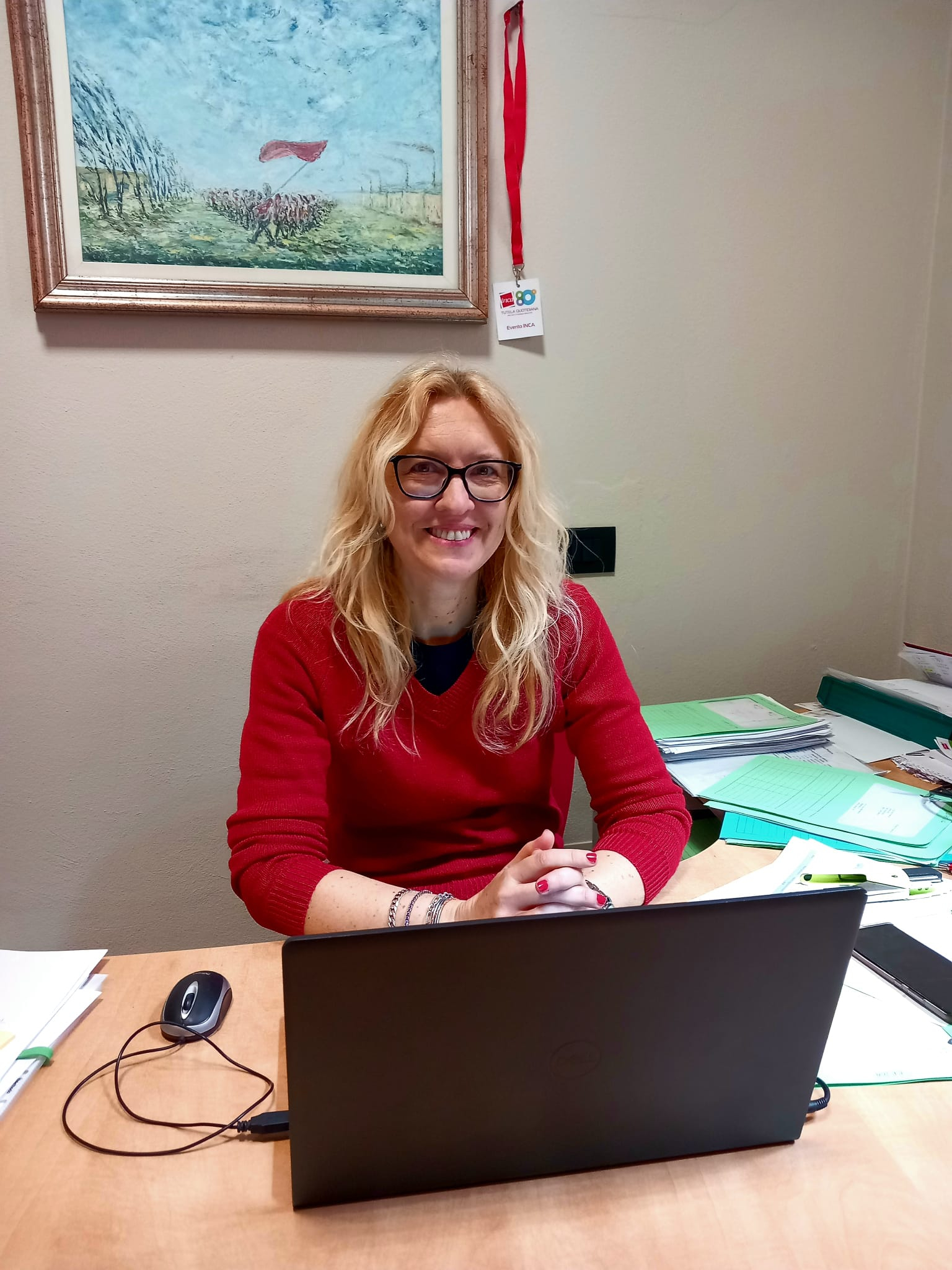 Sara Gibellini, direttrice del Patronato INCA CGIL Cremona