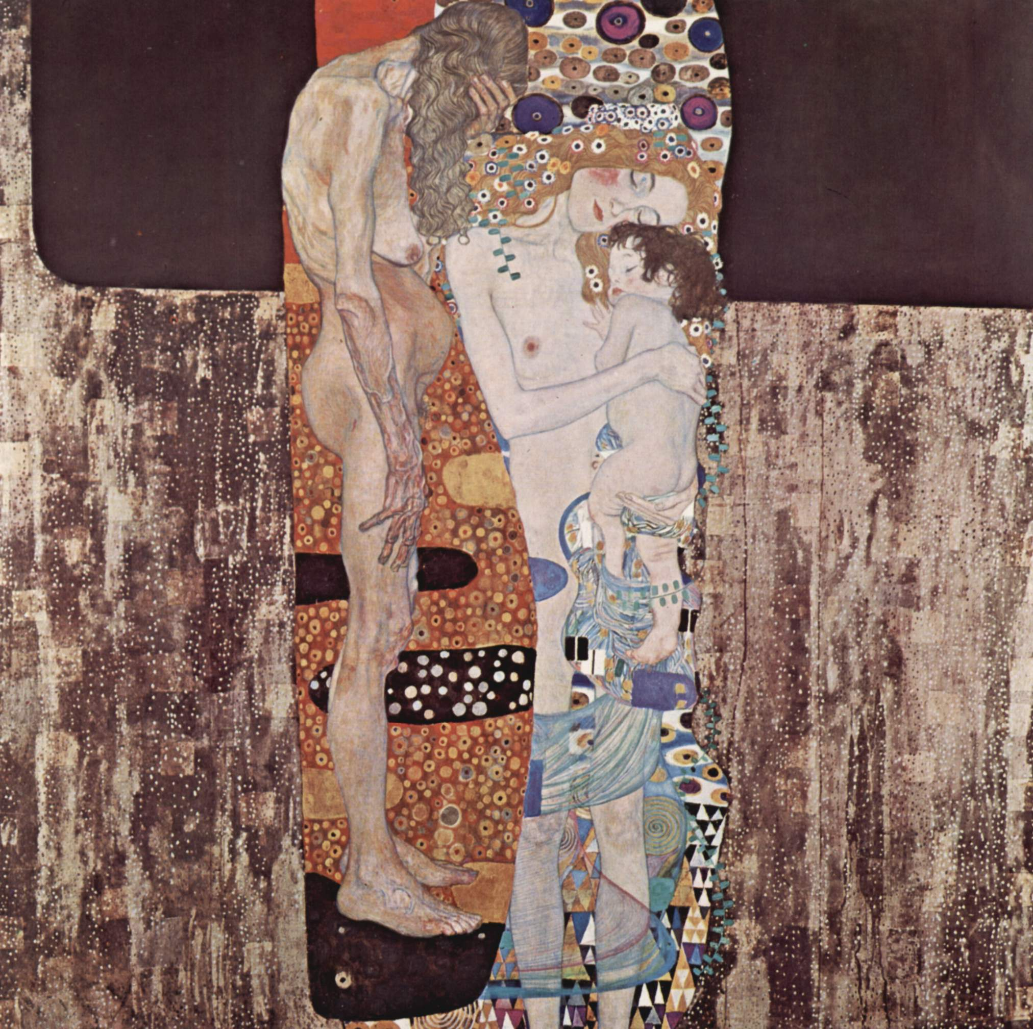 Gustav Klimt, "Le tre età della donna" (1905), Galleria Nazionale d’Arte Moderna, Roma