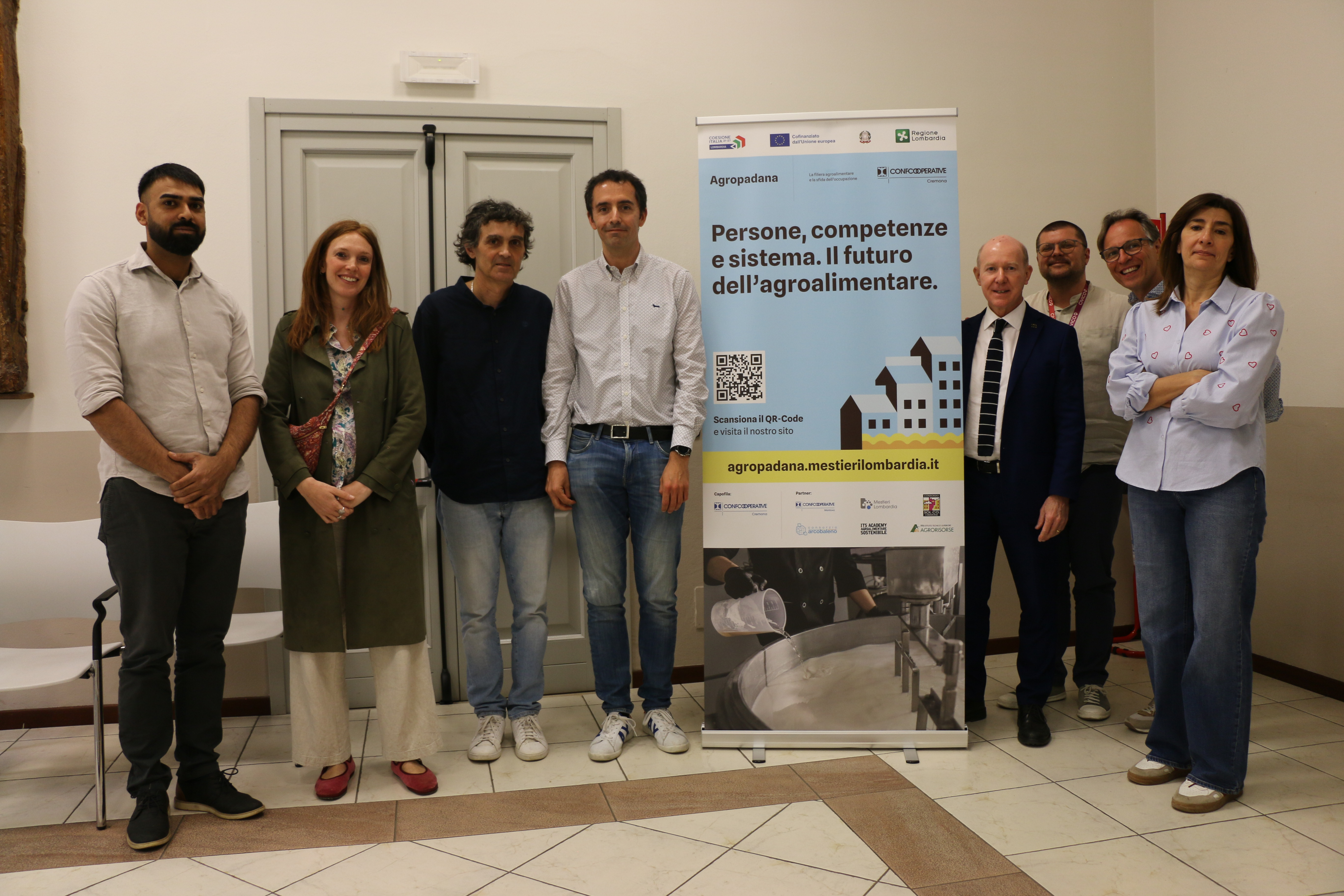 Il gruppo di progetto con i referenti HR delle latterie<br data-empty="true"><div data-empty="true"><br></div><div data-empty="true"><br></div>
