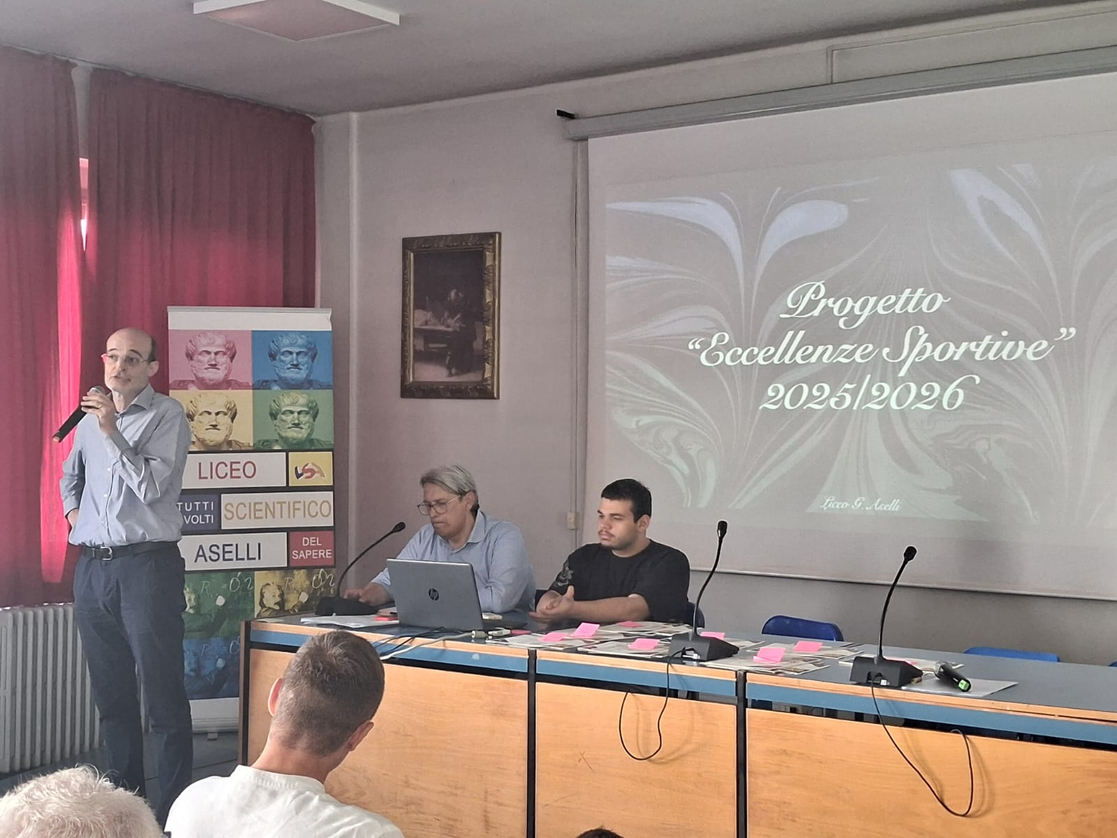 Alberto Ferrari durante il suo intervento